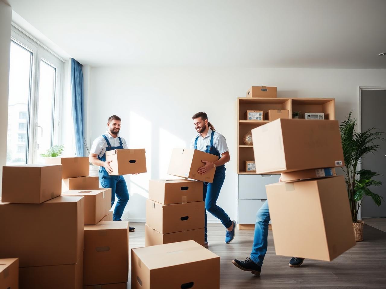 Web-Brocki Team bei einer Wohnungsräumung